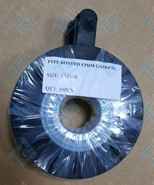  PTFE bonded EPDM GASKETS (1" 150LBS)